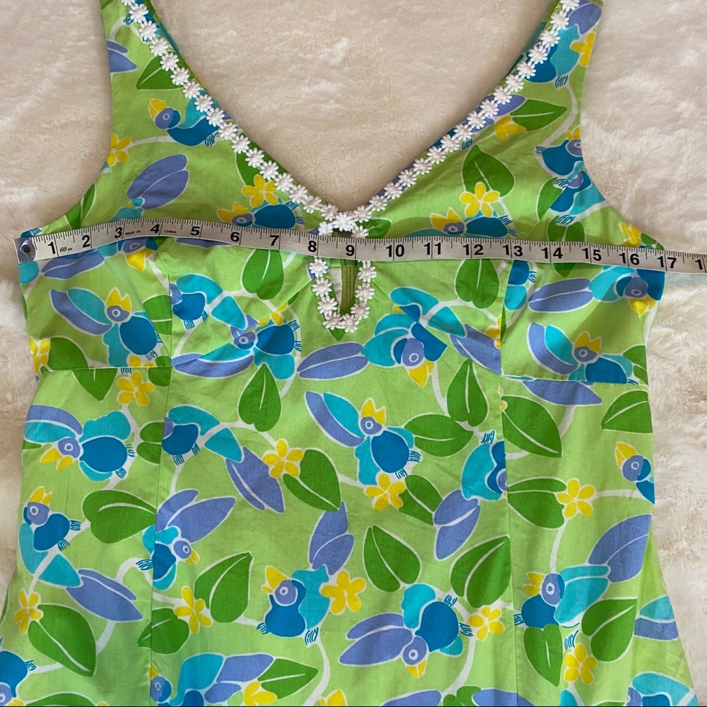 Lily Pulitzer Sleeveless Shift Dress Sz 6 - Picture 7 of 15